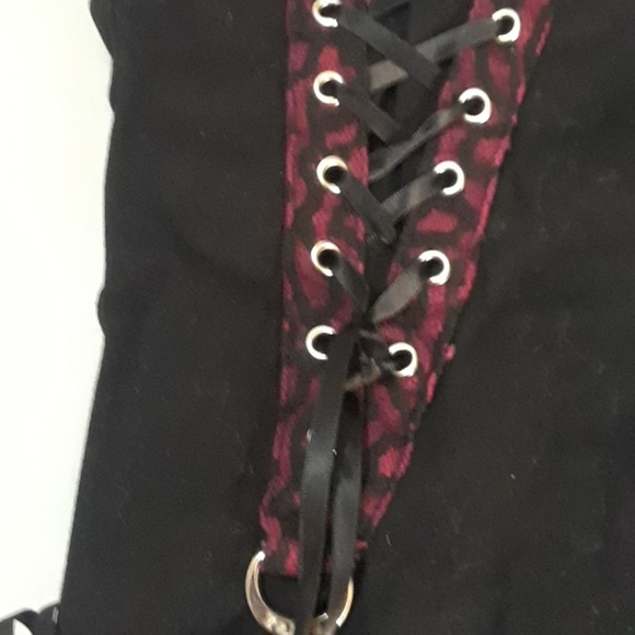 Tripp corset skirt lace bustle goth pencil pin up - Picture 2 of 6